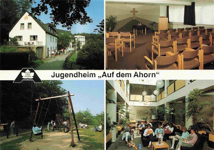 Wiblingwerde Jugendheim Auf dem Ahorn Kapelle Kinderspielplatz Aufenthaltsraum
