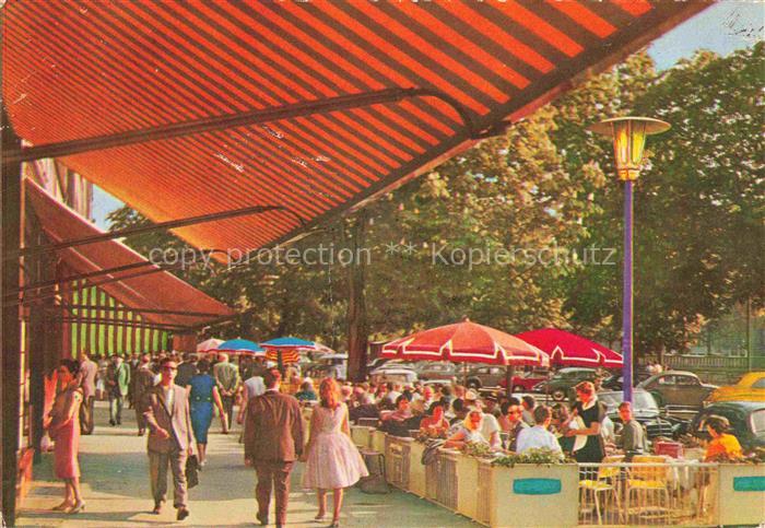 DuessELDORF  CITY Auf der Hoe Restaurant Café Terrasse