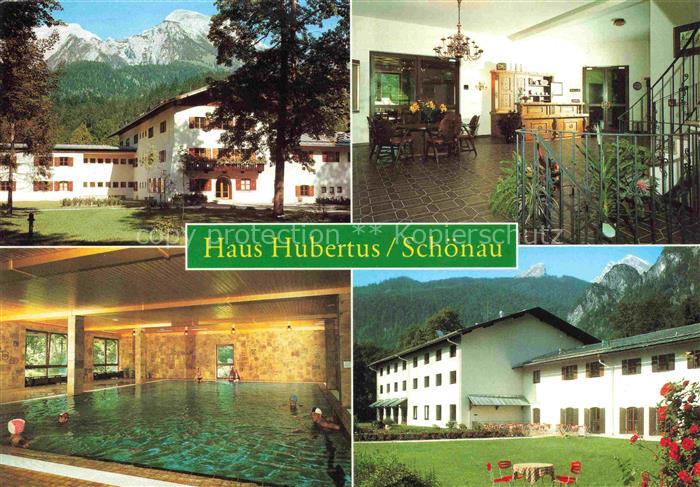 Schoenau Berchtesgaden Bundesbahn-Sozialwerk Erholungsheim Haus Hubertus