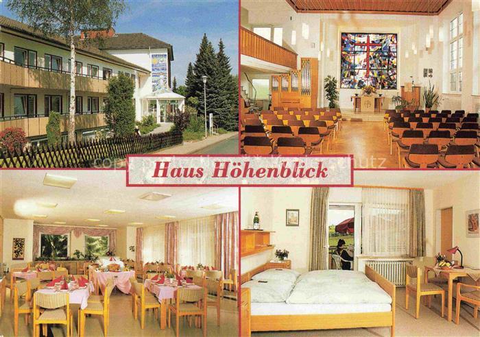 Braunfels Haus Hoehenblick Christliches Freizeit- und Tagungsstaette Kapelle Spe