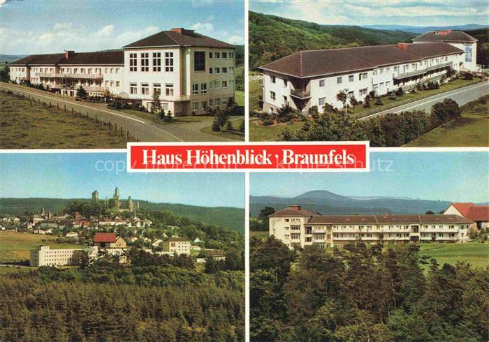 Braunfels Haus Hoehenblick Familien-Erholungsheim