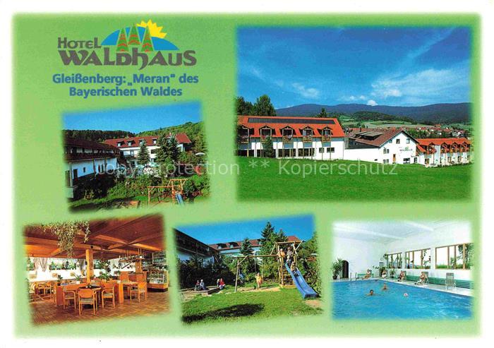Gleissenberg Oberpfalz Hotel Waldhaus Restaurant Hallenbad Kinderspielplatz