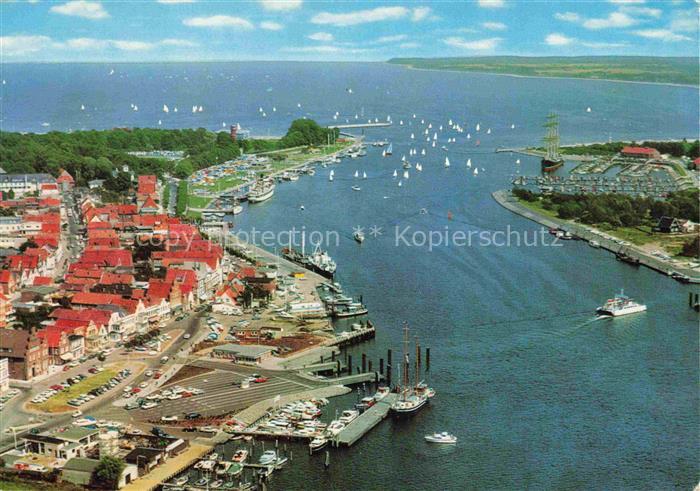 TRAVEMueNDE Ostseebad Panorama Ostseeheilbad Hafen