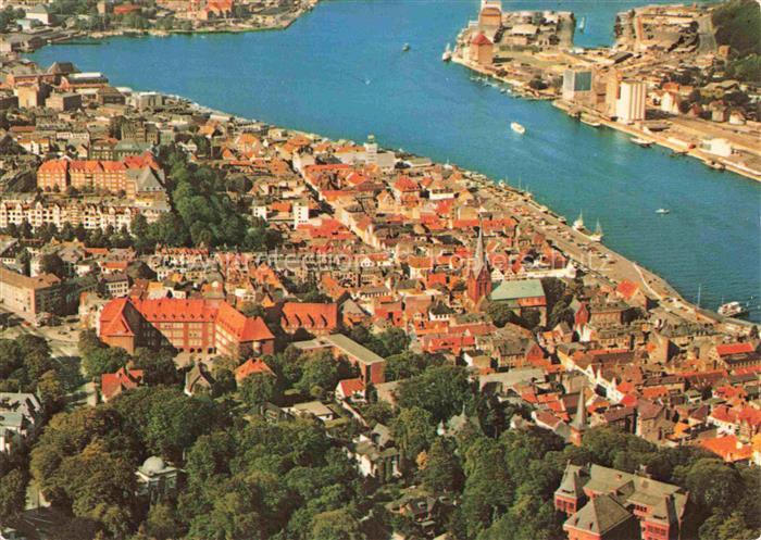 FLENSBURG  Flensborg Schleswig-Holstein Panorama Foerdestadt