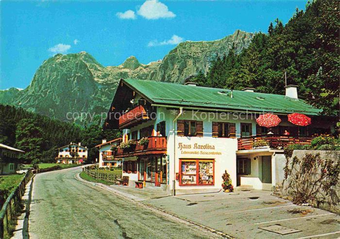 Ramsau Berchtesgaden Gaestehaus Haus Karolina Ladengeschaeft