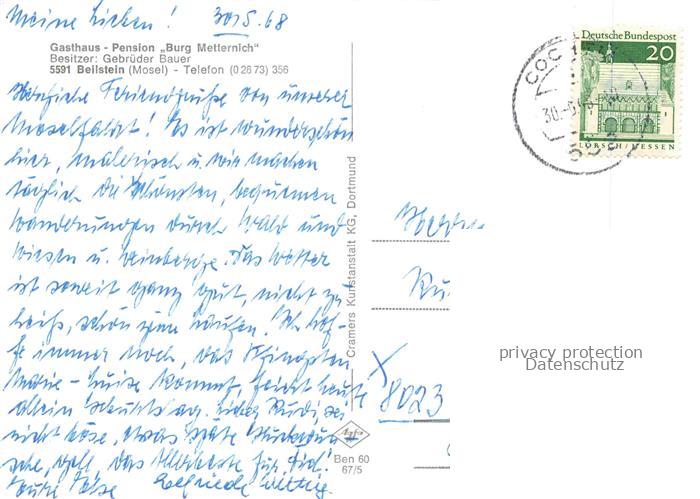 Beilstein Mosel Klostertreppe Zehnthaus Mittelalterliche Fachwerkhaeuser Stadtto – Bild 2