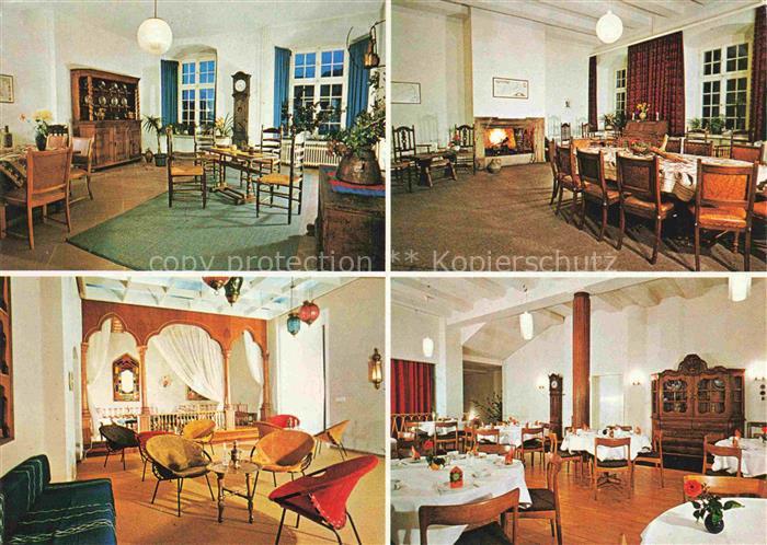 Gehrden Brakel Westfalen Schloss Gehrden Gaestehaus der Familien ehemaliges Bene