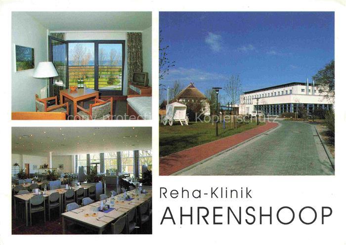 Ahrenshoop Ostseebad Reha-Klinik Patientenzimmer Speisesaal