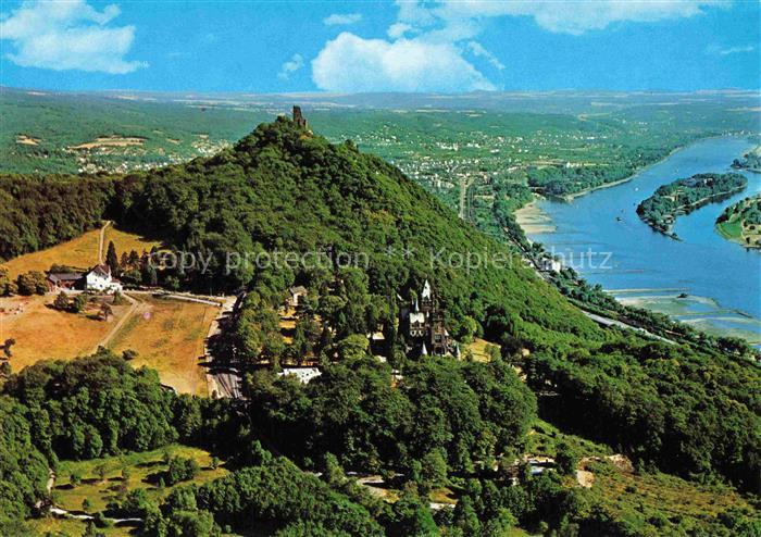Koenigswinter Panorama mit Drachenburg und Drachenfels