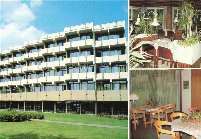 BAD LIPPSPRINGE Karl-Hansen-Klinik Restaurant Patientenzimmer