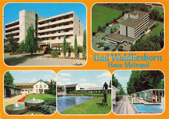 Bad Waldliesborn Haus Metropol Parkanlagen Luftaufnahme