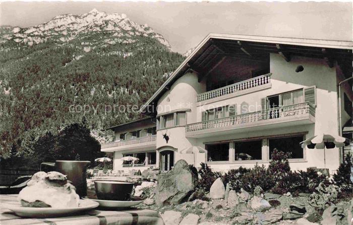 GARMISCH-PARTENKIRCHEN Bayern Berggasthof Almhuette