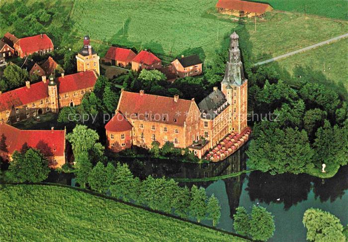 Raesfeld Schloss Raesfeld Fliegeraufnahme