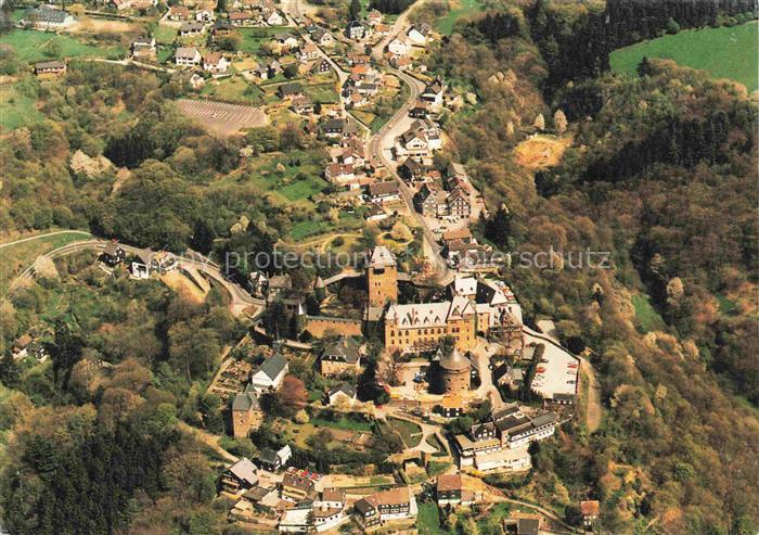 Burg Wupper SOLINGEN Fliegeraufnahme mit Schloss Burg