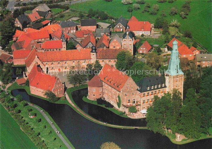 Raesfeld Schloss Raesfeld Residenzschloss mit Schlossfreiheit und Hofkirche