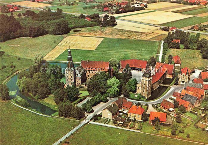 Raesfeld Schloss Raesfeld Fliegeraufnahme