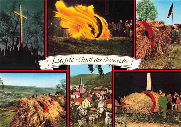 Luedge Kreuz Osterraeder Ortsansicht Panorama