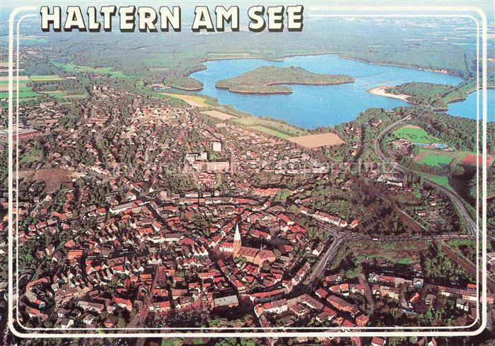 Haltern See Fliegeraufnahme