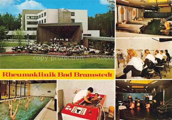 Bad Bramstedt Musikpavillon Hallenbad Bewegungsbad Speisesaal Friseur Moorbad