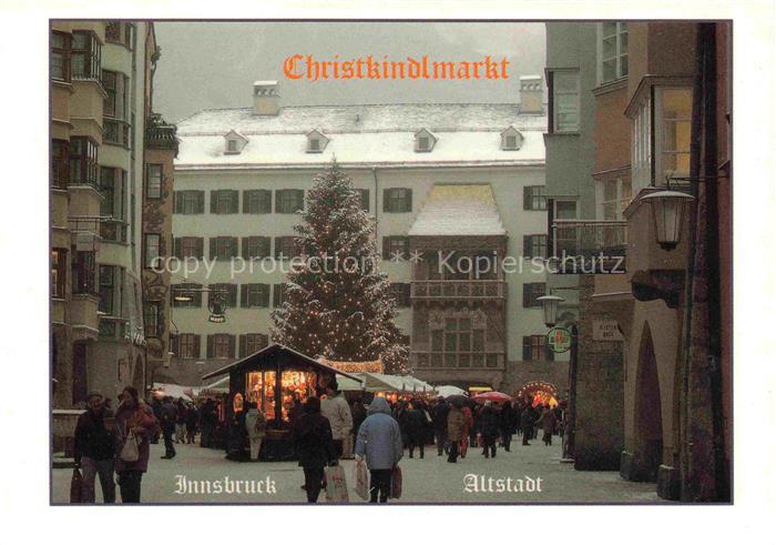INNSBRUCK Tirol AT Altstadt Christkindlmarkt