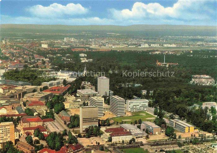 KARLSRUHE Baden Fliegeraufnahme mit Technischer Hochschule
