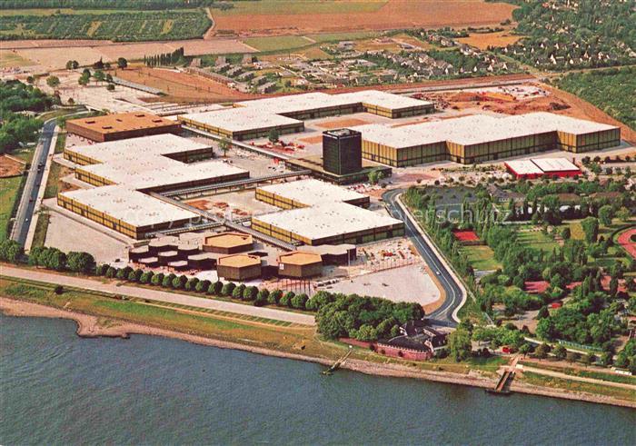 DuessELDORF  CITY Messegelaende Fliegeraufnahme