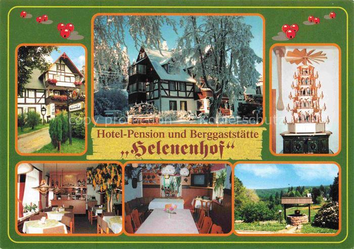 Oberbaerenburg Baerenburg Hotel Pension und Berggaststaette Helenenhof Gastraeum