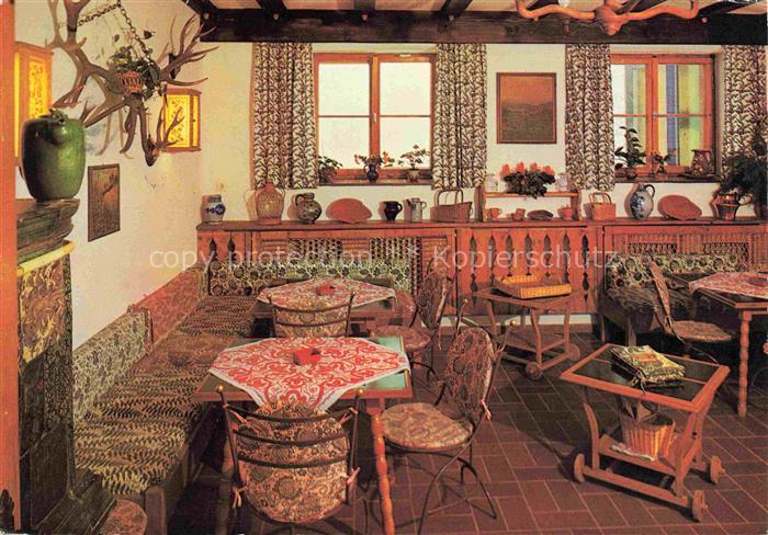 Sasbachwalden Achern Ortenaukreis BW Gasthaus Hohritt Jagdstube