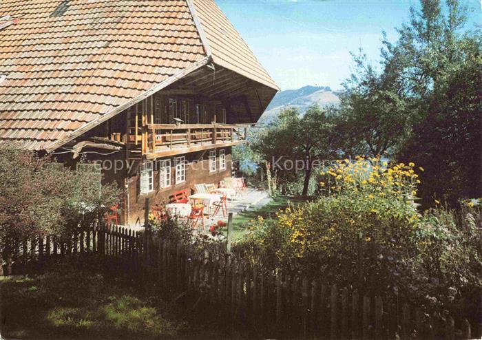 Froehnd Wiesental Schwarzwald BW Cafe Haus Hirtenbrunnen