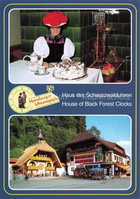 Hornberg Schwarzwald Haus der Schwarzwalduhren Schwarzwaelderin Schwarzwaelder