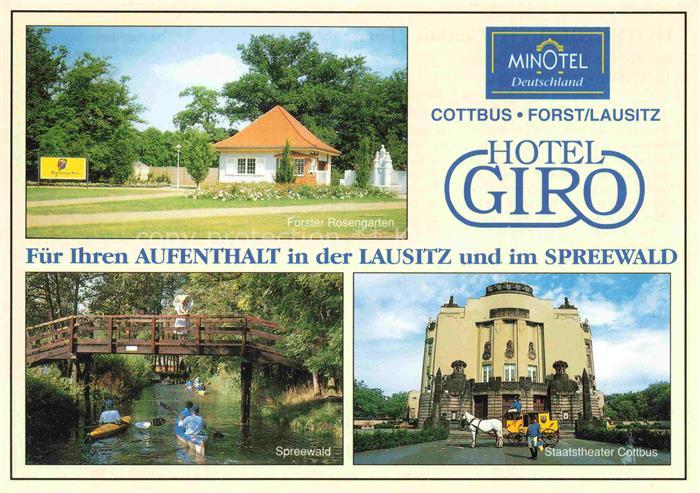 Forst Lausitz Hotel Giro Forster Rosengarten Spreewald Staatstheater