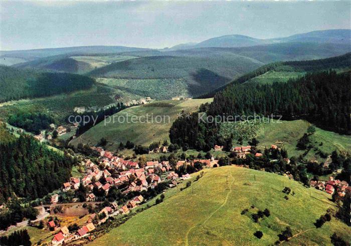 Wildemann Harz Klein Tirol Fliegeraufnahme