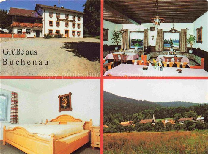 Buchenau Zwiesel Niederbayern Gasthof Pension Weber Gastraum Zimmer Panorama