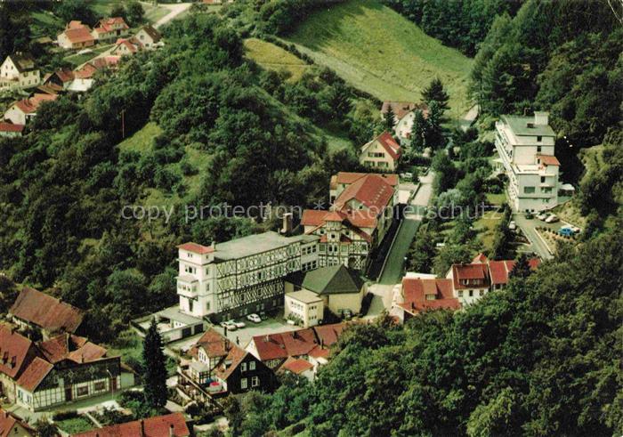 Bad Lauterberg St Bennostift und Sanatorium Dr Plachy Fliegeraufnahme