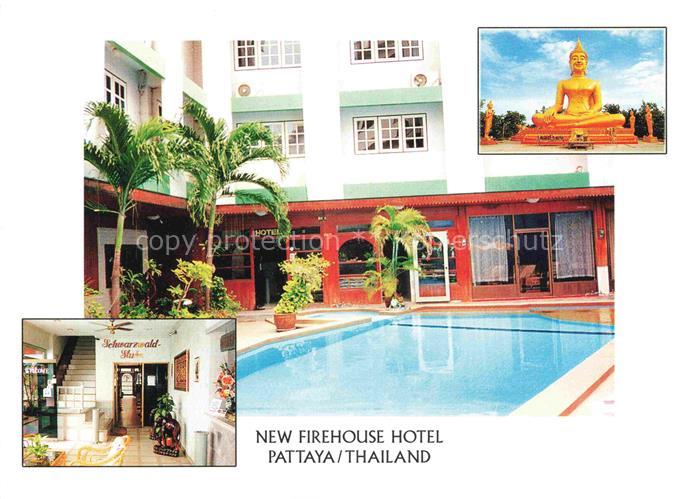 Pattaya Chon Buri Thailand New Firehouse Hotel Tempel