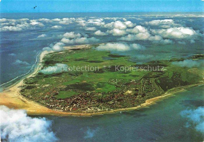 Borkum Nordseebad Fliegeraufnahme