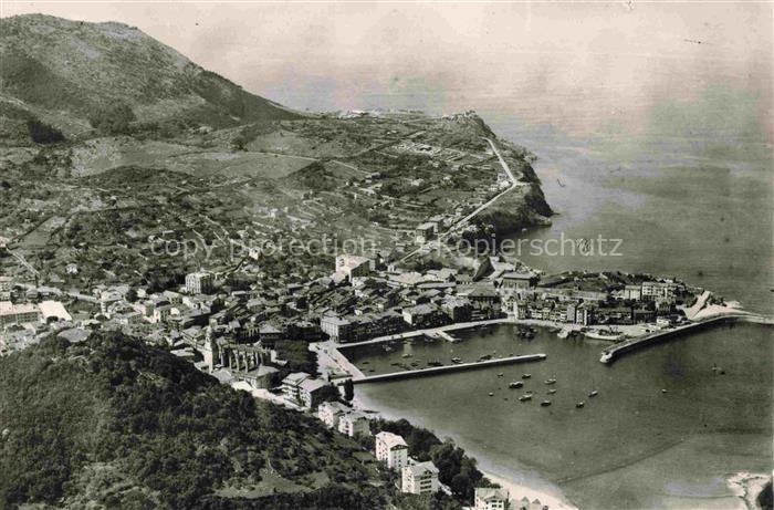 Lequeitio Lekeitio Pais Vasco ES Fliegeraufnahme