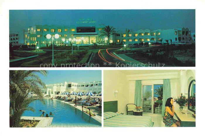 Djerba Jerba Tunesie Hotel Les Quatres Pool Appartement
