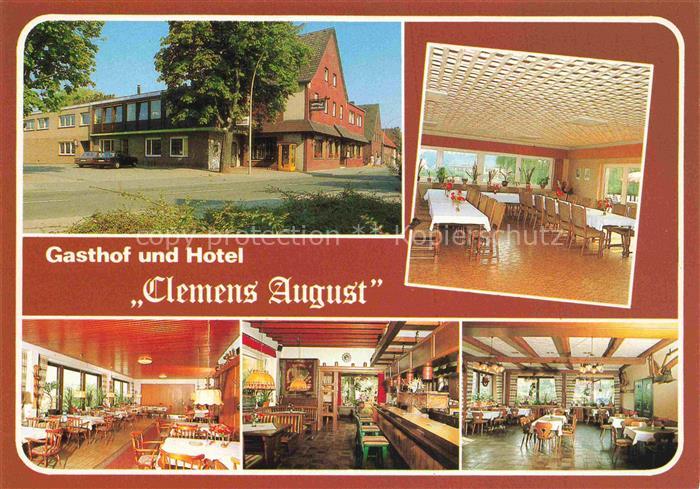 Davensberg Ascheberg Gasthof Hotel Clemens August Gastraeume