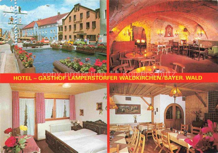 Waldkirchen Niederbayern Hotel Gasthof Lamperstorfer Gastraeume Zimmer