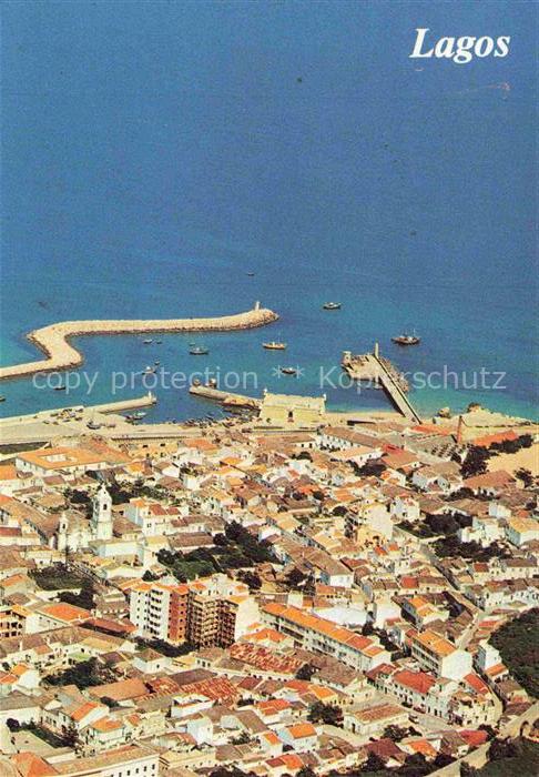 Lagos Algarve Faro PT Algarve Fliegeraufnahme