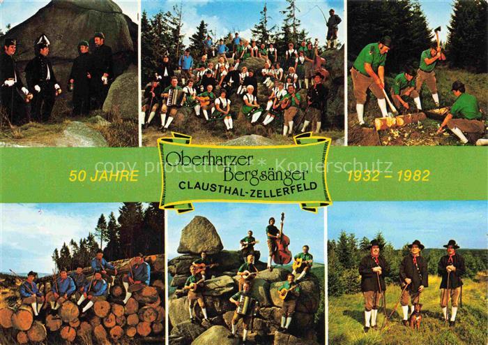 Clausthal-Zellerfeld Goslar Oberharzer Bergsaenger Teilansichten
