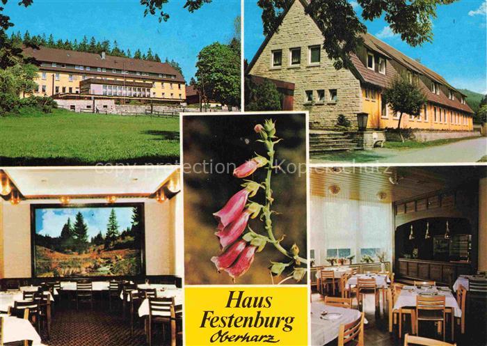 Clausthal-Zellerfeld Goslar Bundesbahn Sozialwerk Gastraeume Haus Festenburg