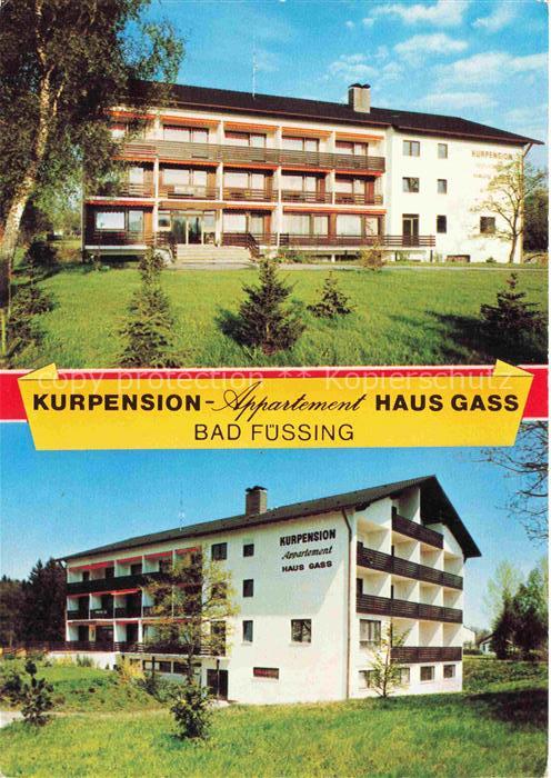 BAD FuessING Kurpension Appartement Haus Gass