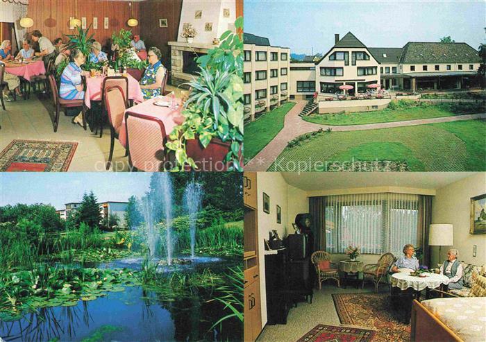 Dueren Rheinland NRW Schenkel Schoeller Stift Kaminzimmer Park Fontaene