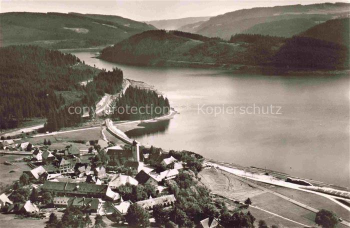 Schluchsee Panorama Hoehenluftkurort im Schwarzwald