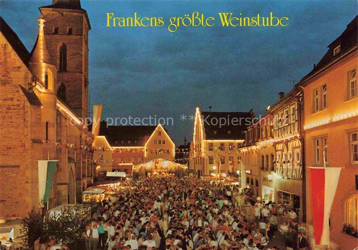Gerolzhofen Frankens groesste Weinstube