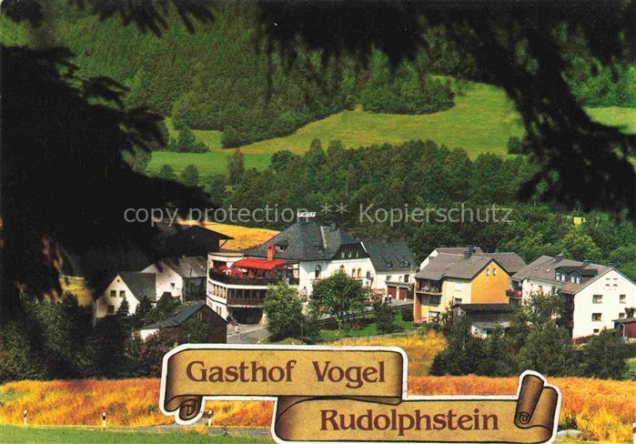 Rudolphstein Gasthof Hotel Pension Vogel