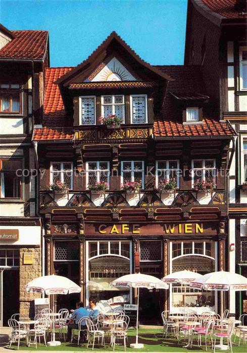 Wernigerode Harz Café Wien in der Breiten Strasse