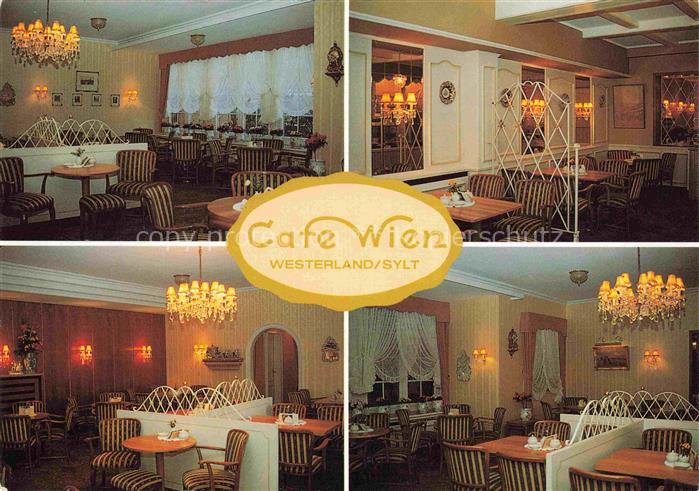 WESTERLAND Sylt Konditorei Café Wien Gastraum